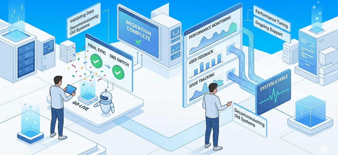 Cutover Execution and Post-Migration Stabilization